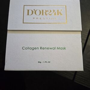 Prestige Collagen Renewal Mask - White and Gold